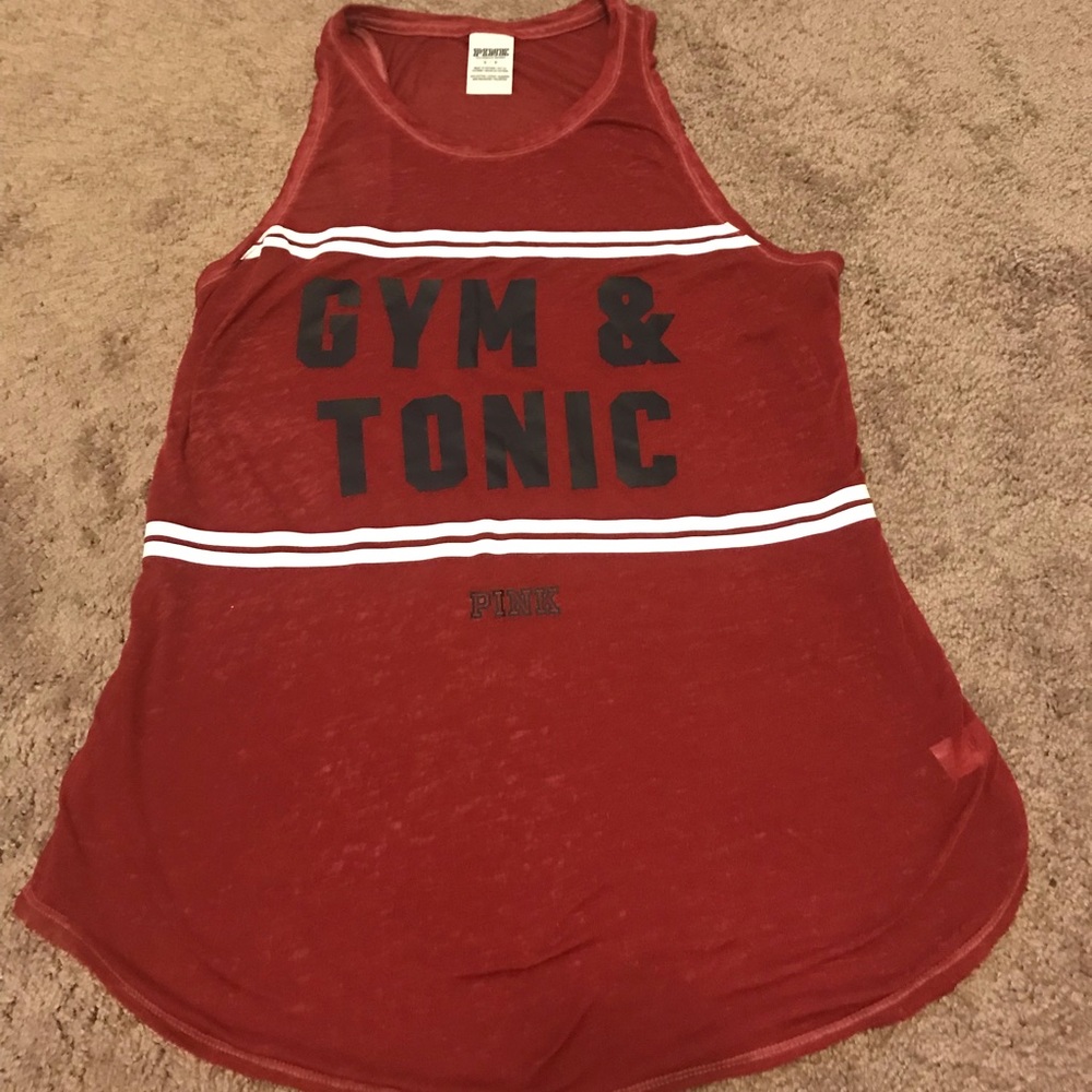 VS PINK tank top, Razorback